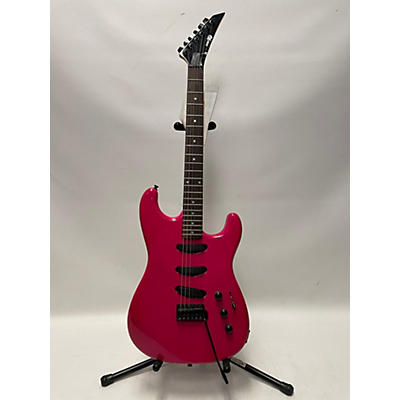 Used Series 10 SSS Shocking Pink Solid Body Electric Guitar