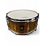 Used Seven Six Drum Company 6.5X14 Mango and Cherry Stave Shell  Cherry and Mango Drum Cherry and Mango 15