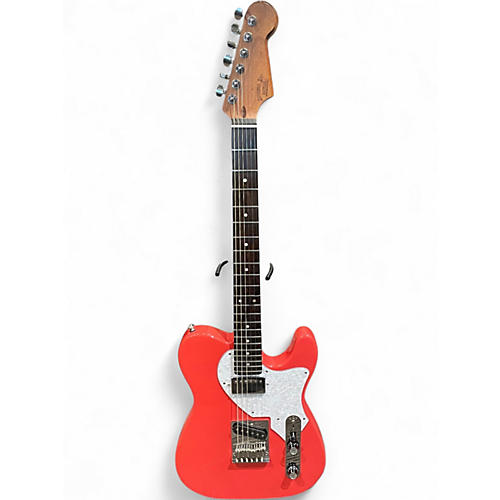 Used Seventh Day Guitars Telecaster Style Salmon Solid Body Electric Guitar Salmon