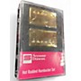 Used Seymour Duncan Hot Rodded Humbucker Set - Gold Humbucker Electric Guitar Pickup