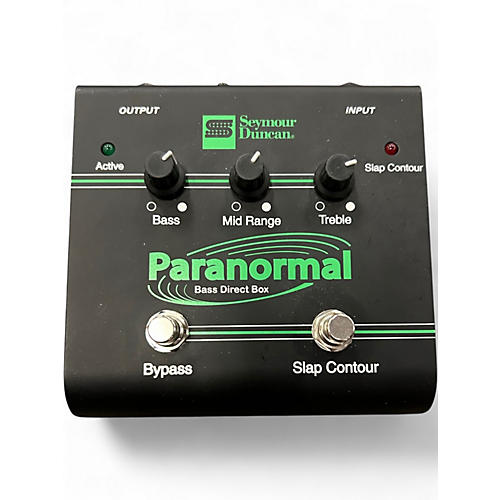 Used Seymour Duncan PARANORMAL BASS DI Effect Pedal