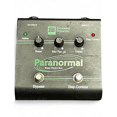 Used Seymour Duncan Paranormal Bass DI Bass Effect Pedal