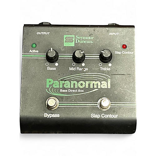 Used Seymour Duncan Paranormal Bass DI Bass Effect Pedal