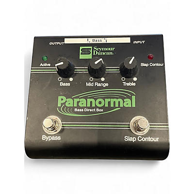 Used Seymour Duncan Paranormal DI Bass Effect Pedal