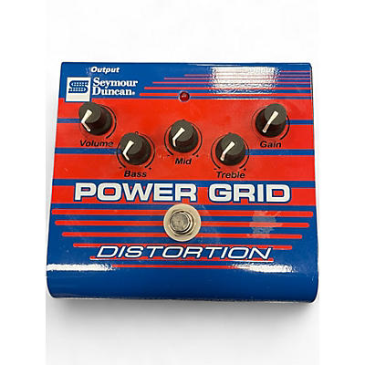 Used Seymour Duncan Powergrid Distortion  Effect Pedal