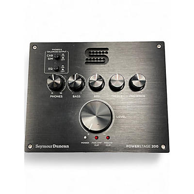 Used Seymour Duncan Powerstage 200 limited black Solid State Guitar Amp Head