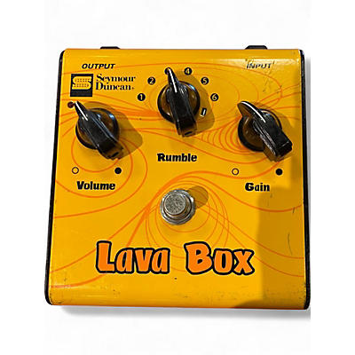 Used Seymour Duncan SFX05 Lava Box Distortion Overdrive Effect Pedal