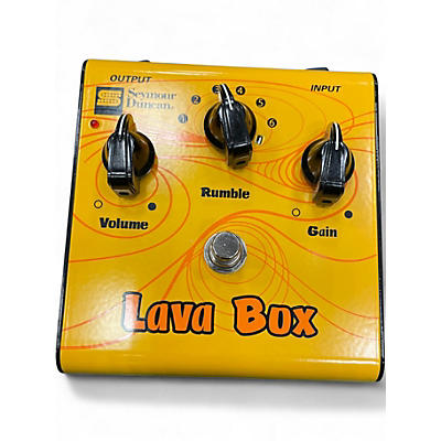 Used Seymour Duncan SFX05 Lava Box Distortion Overdrive Effect Pedal