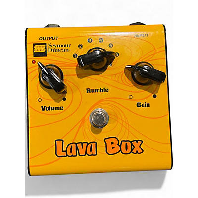 Used Seymour Duncan SFX05 Lava Box Distortion Overdrive Effect Pedal