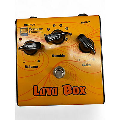 Used Seymour Duncan SFX05 Lava Box Distortion Overdrive Effect Pedal