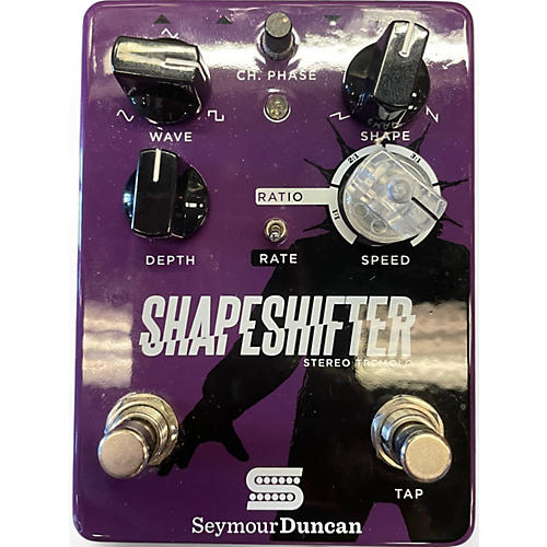 Used Seymour Duncan SFX07 Shape Shift Tap Tremolo Effect Pedal