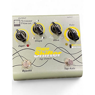 Used Seymour Duncan SFX07 Shape Shift Tap Tremolo Effect Pedal