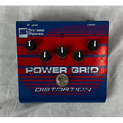 Used Seymour Duncan SFX08 Power Grid Distortion Effect Pedal