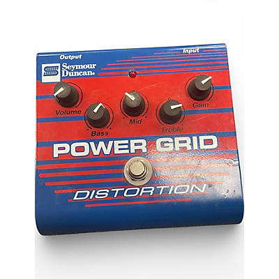 Used Seymour Duncan SFX08 Power Grid Distortion Effect Pedal