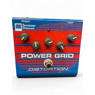 Used Seymour Duncan SFX08 Power Grid Distortion Effect Pedal