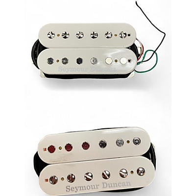 Used Seymour Duncan SH-1N TB-4 set White Humbucker Electric Guitar Pickup