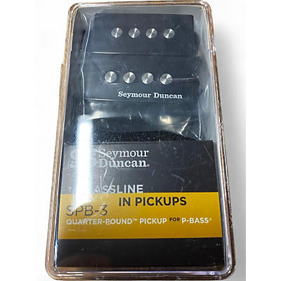 Used Seymour Duncan SPB3 P-BASS QUARTERPOUNDER PICKUP SET Electric Bass Pickup