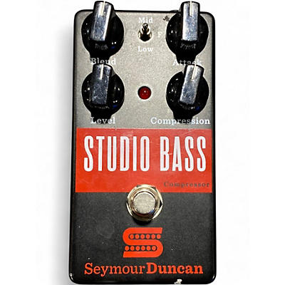 Used Seymour Duncan STUDIO BASS COMPRESSOR Effect Pedal