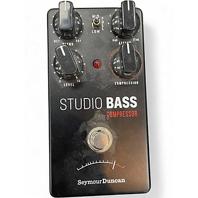 Used Seymour Duncan STUDIO BASS COMPRESSOR Effect Pedal
