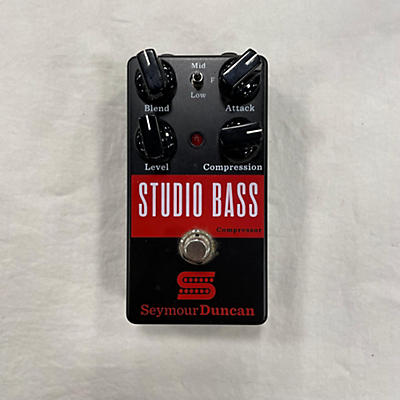 Seymour Duncan Used Seymour Duncan Studio Bass Compressor Effect Pedal