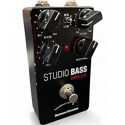 Used Seymour Duncan Studio Bass Compressor Effect Pedal