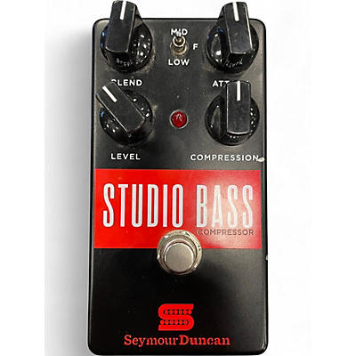 Used Seymour Duncan Studio Bass Compressor Effect Pedal