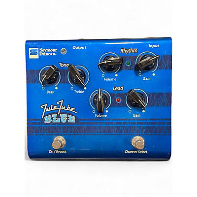 Used Seymour Duncan TWIN TUBE BLUE Effect Pedal