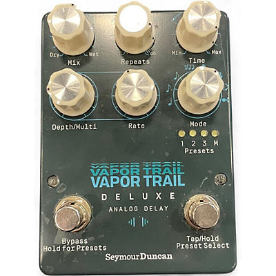 Used Seymour Duncan VAPOR TRAIL  DELUXE ANALOG DELAY Effect Pedal