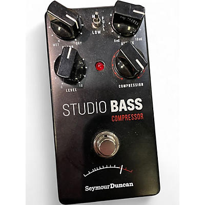 Used Seymour Duncan studio bass compresssor Effect Pedal