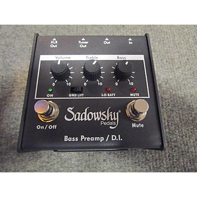 Used Shadowsky Sbp 1 Bass Effect Pedal