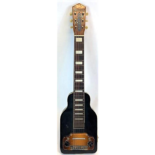 Used Sherwood Deluxe Black Lap Steel Black