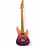 Used Shijie TM-5 Alfalfa Purple Solid Body Electric Guitar Alfalfa Purple