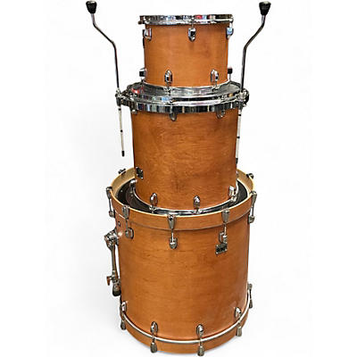 Used Shine Custom Drums & Percussion 3 Piece DRUM KIT Maple Drum Kit