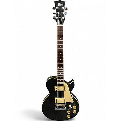 Used Shiro LP  Black Solid Body Electric Guitar
