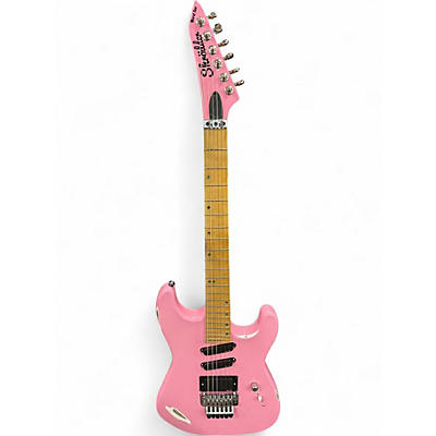 Used Shrodder NORD SEE Pink Solid Body Electric Guitar