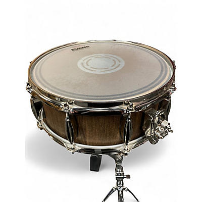 Used Shu Shu Gah Drum Co Ltd 14in STAVE MAPLE WHITE OAK Natural Drum