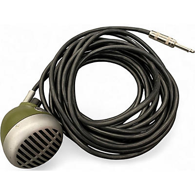 Used Shure 520DX Green Bullet Dynamic Microphone