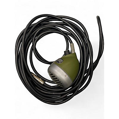 Used Shure 520DX Green Bullet Dynamic Microphone