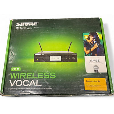 Used Shure BLX Vocal System + SM58 Handheld Wireless System