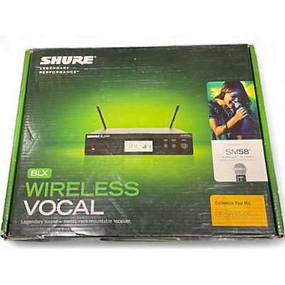Used Shure BLX Vocal System + SM58 Handheld Wireless System