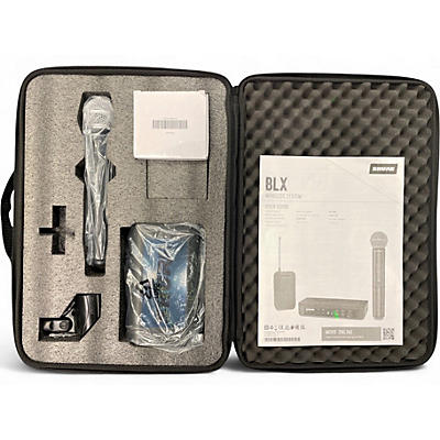 Used Shure BLX24-SM58-H10 Handheld Wireless System