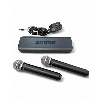 Used Shure BLX288 / PG58-J11 Handheld Wireless System