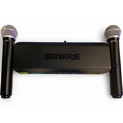 Used Shure BLX288/PG58-H9 Handheld Wireless System