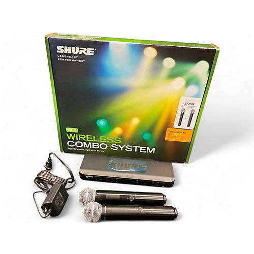 Shure Used Shure BLX288/SM58 Dual Wireless Microphone H9 Wireless System