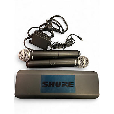 Used Shure BLX288/SM58 Handheld Wireless System