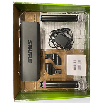 Used Shure BLX288/SM58 Handheld Wireless System