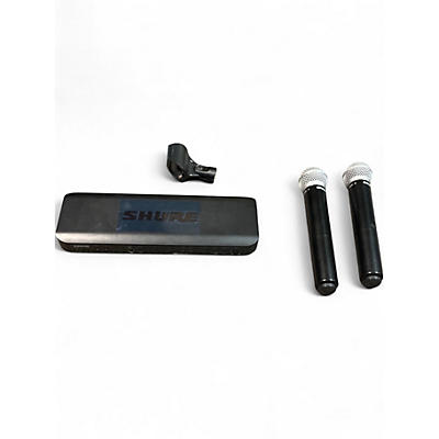 Used Shure BLX288/SM58  Handheld Wireless System