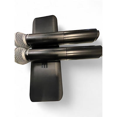 Used Shure BLX288 SM58 Handheld Wireless System