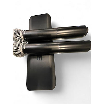 Used Shure BLX288 SM58 Handheld Wireless System