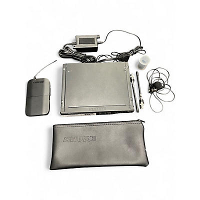 Used Shure BLX4R W LAV MIC H9 Lavalier Wireless System
